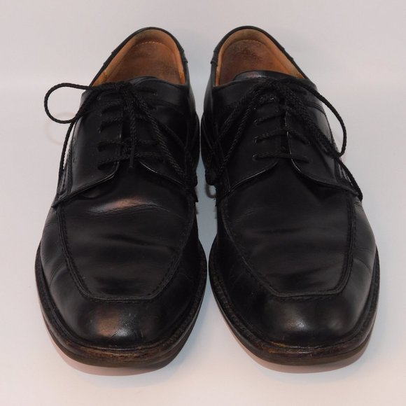 Ecco Men\'s Black Leather Oxford Size 43 (US Size 9-9.5) Dress Shoes main image 8